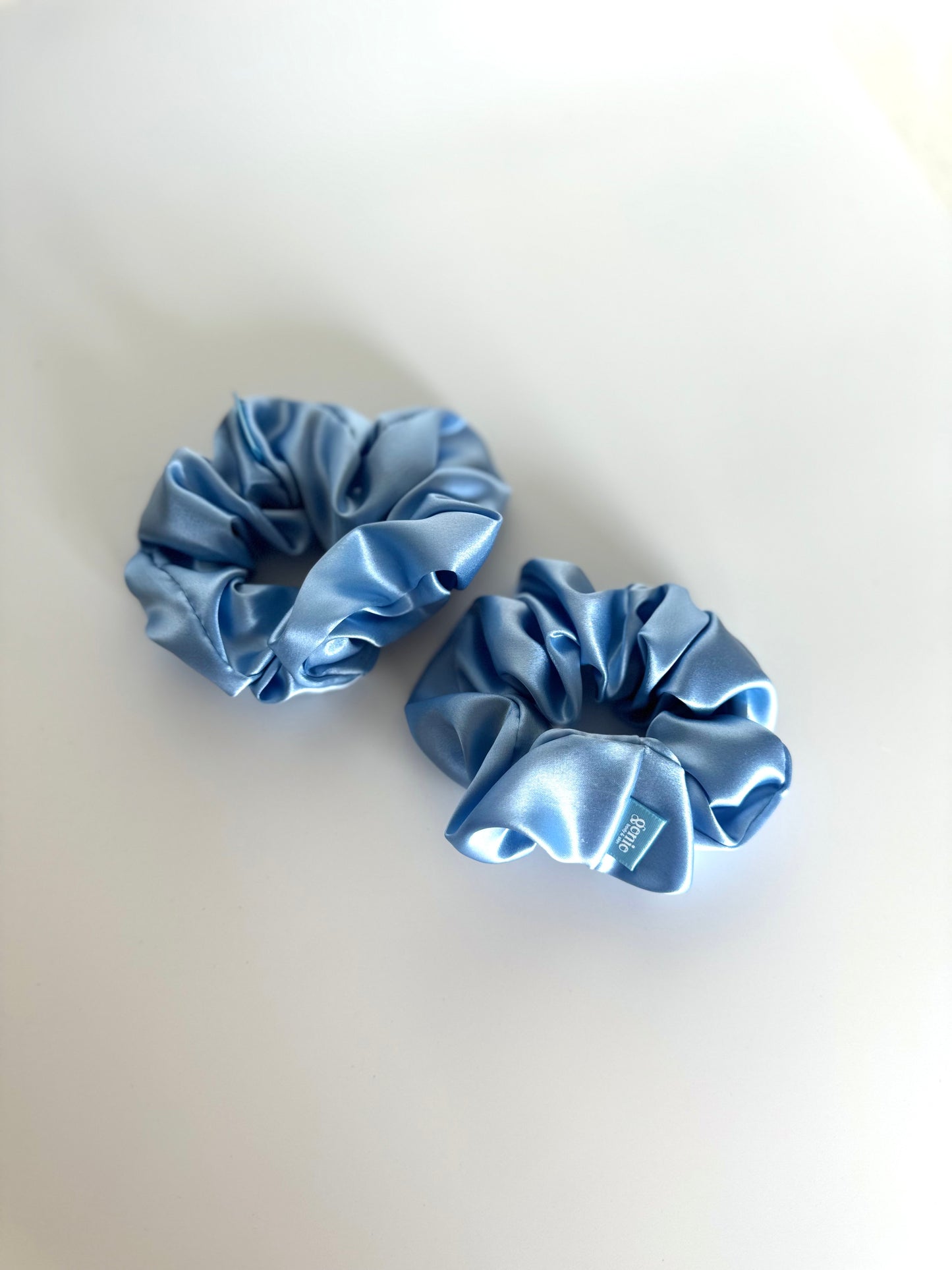 Mulberry silk scrunchies